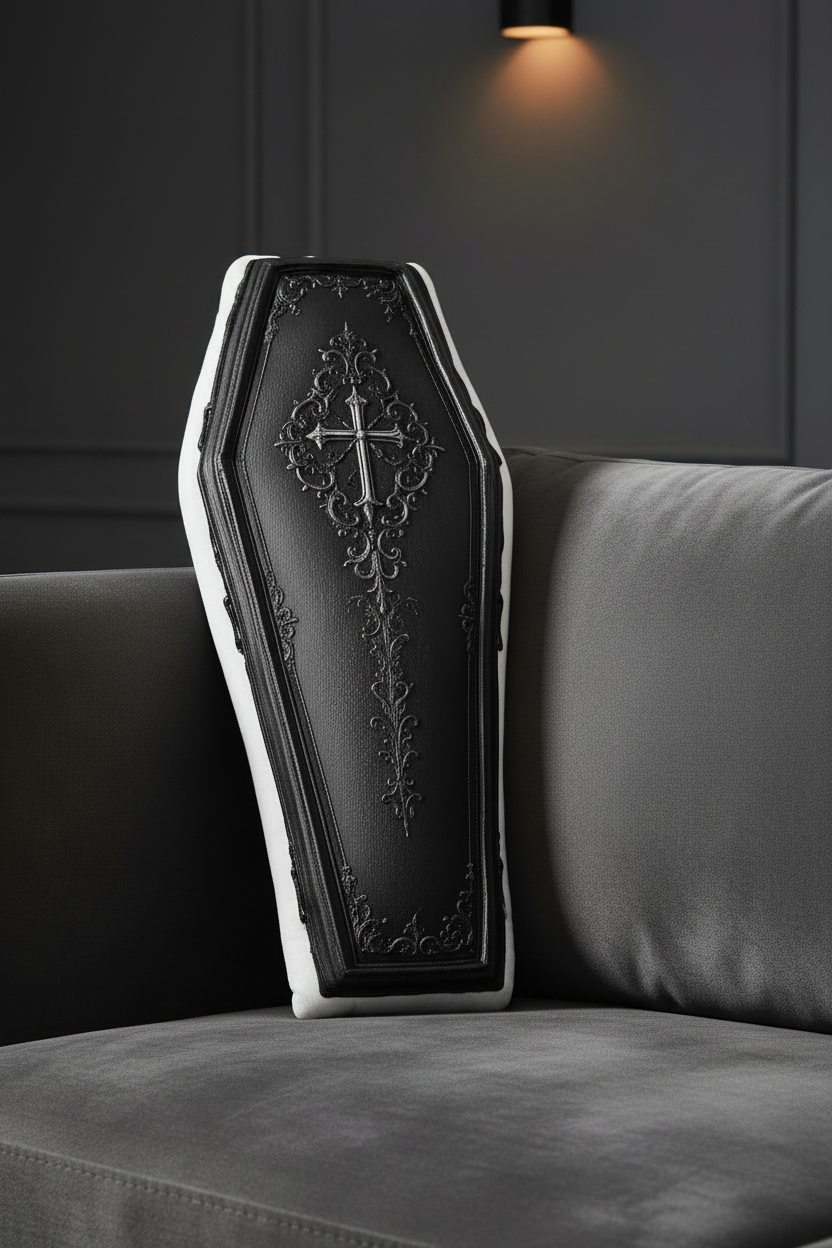 Coffin Shaped Pillow