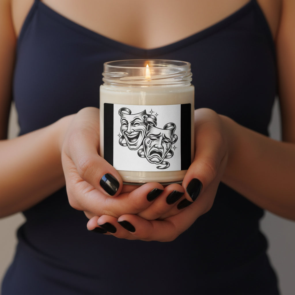 Bougie Parfumée Pleure Plus Tard, Souris Maintenant