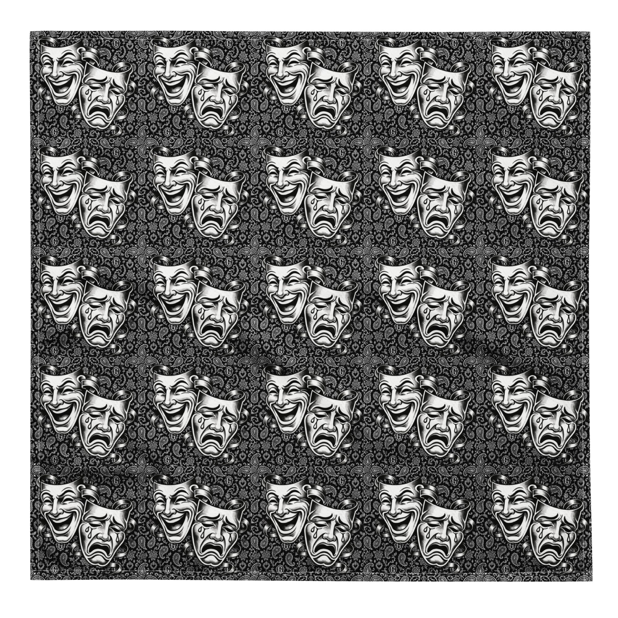 Smile now Cry Later bandana black