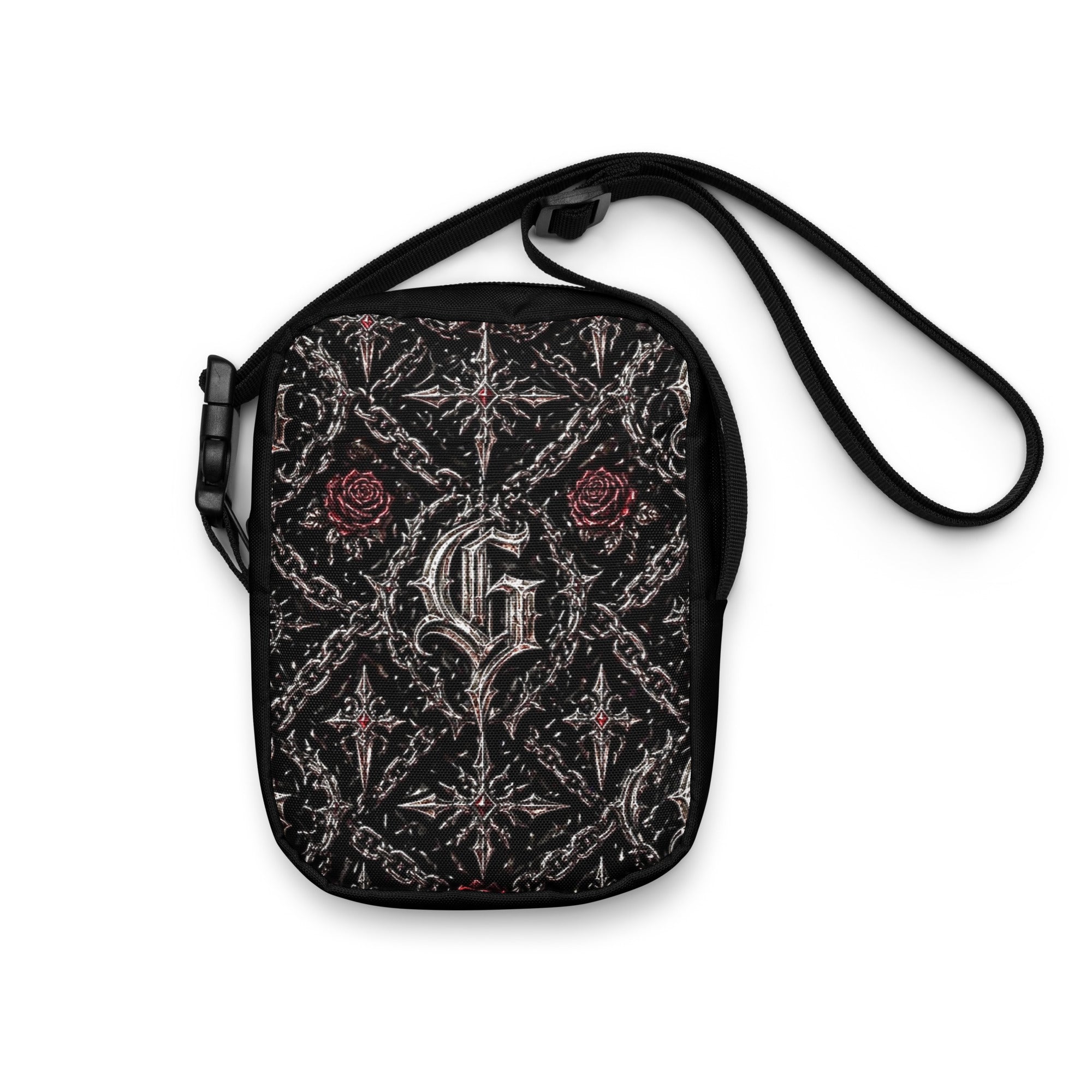 Chrome Goth "G" Crossbody Bag